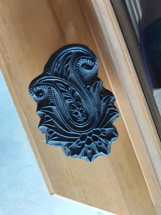 Stampo tessuto artigianato Persiano collezionismo