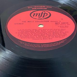 Vinilo LP THE MOST COLLECTION Original Artists