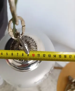 Lámpara vintage cristal