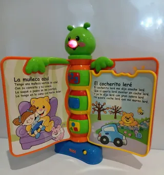 Libro Oruga Interactivo Fisher Price Canciones
