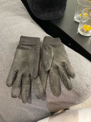 Guantes de hípica negros
