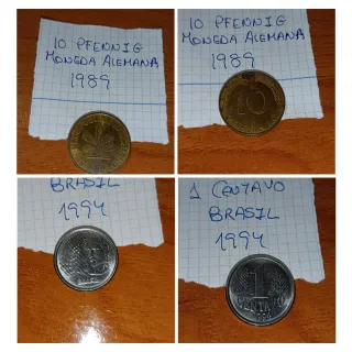 Collezione di monete da vari paesi