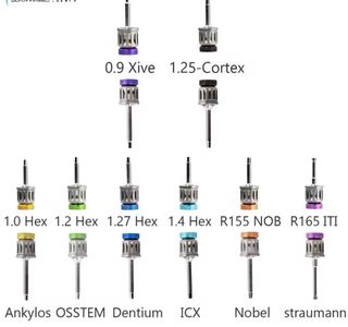 Destornillador Universal Implantes Dental