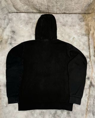 Felpa EA7 Emporio Armani Nera con Zip