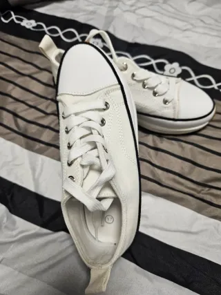 Deportivas blancas mujer talla 37