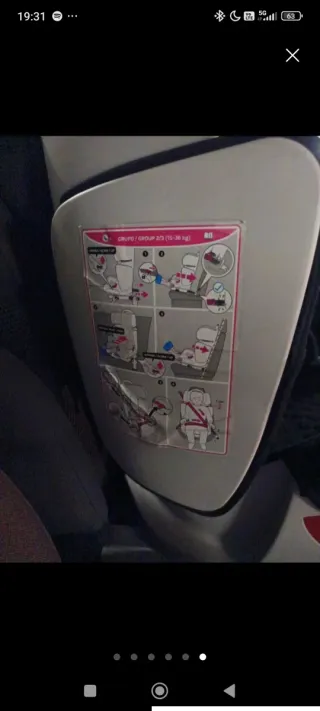 Silla de coche Isofix Babyauto Negra grupo 2/3