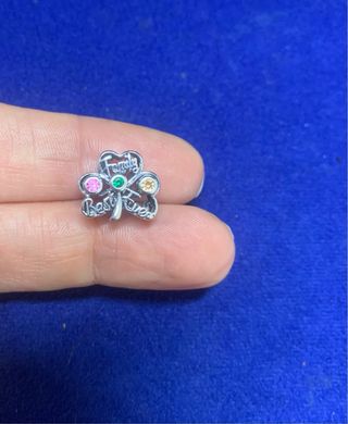 Charm Trébol Familia plata pulsera Pandora collar