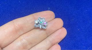 Charm Trébol Familia plata pulsera Pandora collar