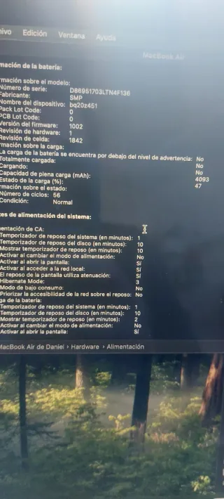 Macbook Air 2020 Gris Espacial