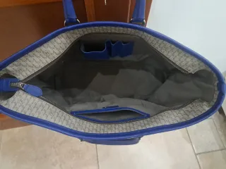 Borsa Montblanc Beige e Blu