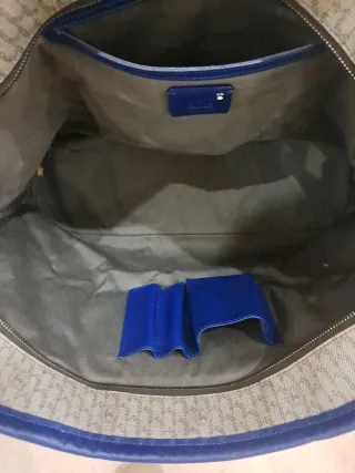 Borsa Montblanc Beige e Blu