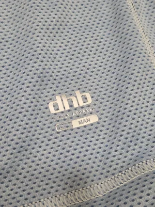 Maglia DHB ciclismo blu taglia L bici mtb