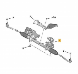 CREMALLERA DIRECCION PEUGEOT 3008 - (2022,