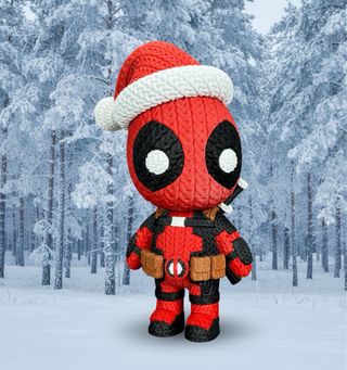 Figura Deadpool Crochet 3D