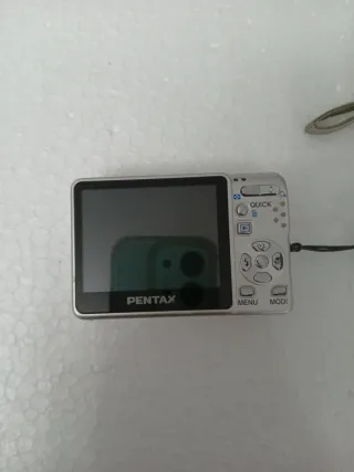 Cámara Pentax Optio S5Z Plata