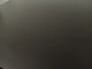 Mesa alta de madera negra Ikea