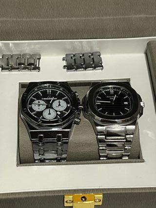 Audemars Piguet AP y Patek Philippe Nautilus REP