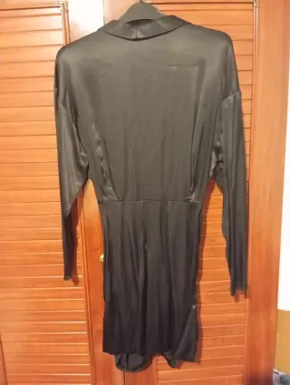 Vestido fiesta Zara negro M