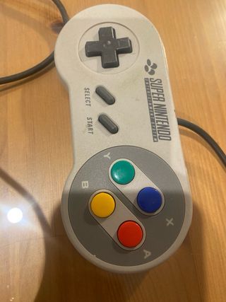 Super Nintendo Mini Gris y Multicolor