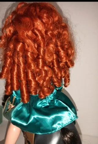 Muñeca Merida con caballo