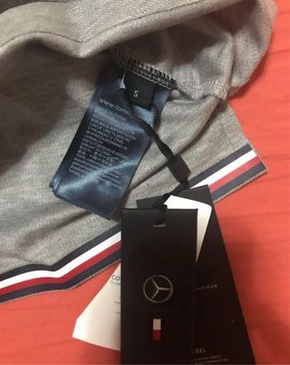 Polo Tommy Hilfiger Gris Talla S