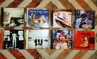 Lote 8 CDs Música Rock/Pop