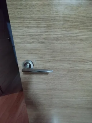 Puerta de madera interior