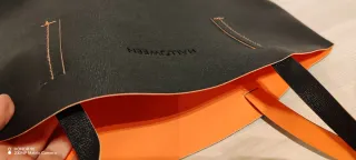 Bolso Negro HALLOWEEN con detalles Naranja