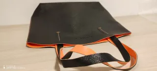 Bolso Negro HALLOWEEN con detalles Naranja