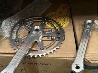 Bielas de bicicleta aluminio