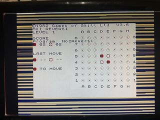 Reversi ZX Spectrum - Sinclair