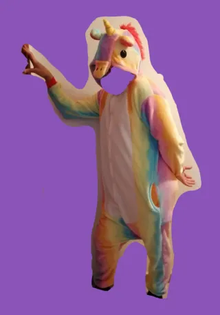 PIJAMA/DISFRAZ UNICORNIO