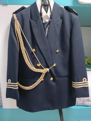 Traje comunión niño blanco y corbata