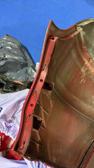 Paragolpes Trasero Ibiza 6L Rojo