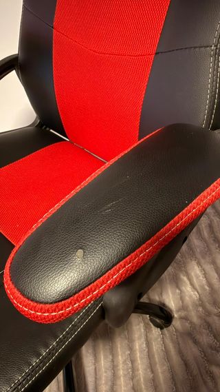 Silla Gamer Negra y Roja