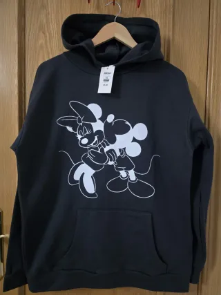 Sudadera  Mickey y Minnie Talla XL. CON ETIQUETA