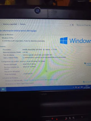 Portátil Lenovo 10.1 Nero