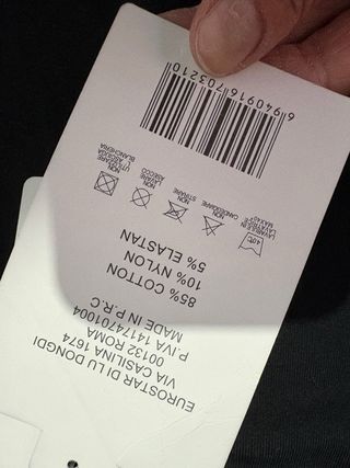 Leggins negros talla S/M 85% algodón