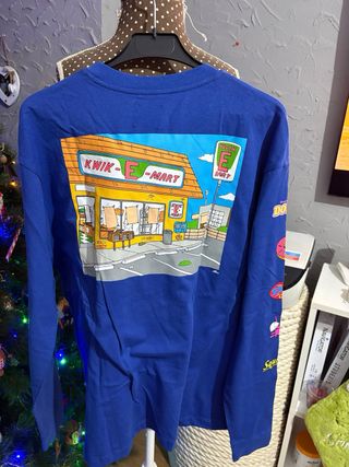 Camiseta Kwik-E-Mart azul “ The Simpsons”