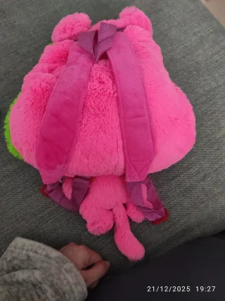 Mochila Guardapijama Peluche León