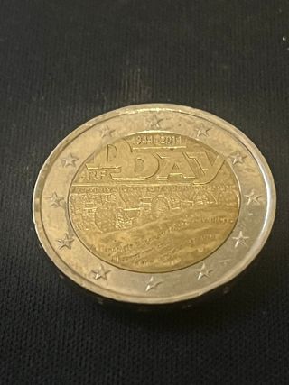 Moneta 2 Euro Francia 2014 Sbarco in Normandia