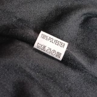 Falda negra bordada GetRich Talla XL