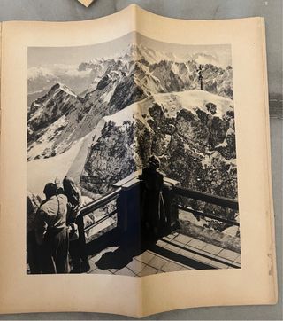 Folleto turístico Oberbayern Múnich 1951-52