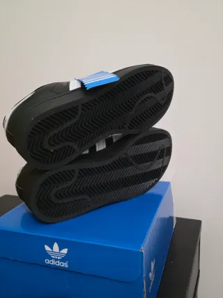 Adidas Superstar Preto Dourado