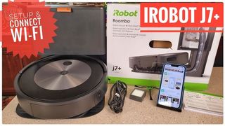 iRobotÂ® RoombaÂ® j7+ WLAN-fÃ¤higer Saugroboter mit automatischer Absaugstation, Kartierung und Zwei GummibÃ¼rsten fÃ¼r alle BÃ¶den -Objekterkennung und -vermeidung - Lernt und kartiert