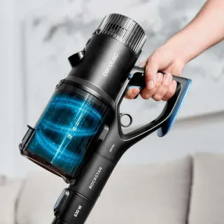 Cecotec Aspirador Escoba sin Cable Conga Rockstar 6500 Century ErgoWet Animal. 4 en 1, 630W, 30kPa y Autonomía 100mins, Cepillo Jalisco con 200AW, Water Tank y Accesorio Animales