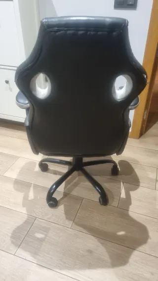 Silla Gamer Negra y Gris