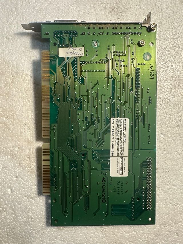 tarjeta sonido Isa 16bit creative ct2940