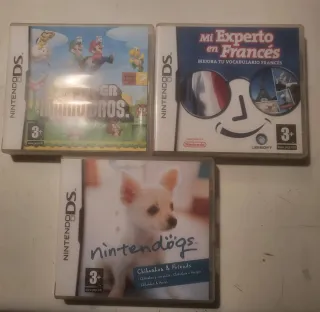 Lote 3 Juegos Nintendo DS