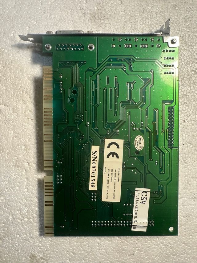 tarjeta sonido Isa 16bit me-021-r00